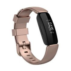 BStrap Silicone remienok na Fitbit Inspire 2, rose gold