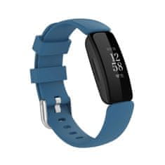 BStrap Silicone remienok na Fitbit Inspire 2, dark blue