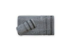FARO Textil Bavlnený uterák Sagitta 50x90 cm sivý
