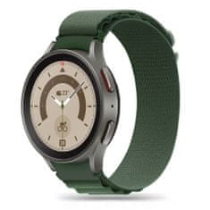 Tech-protect Remienok Nylon Pro Samsung Galaxy Watch 4 / 5 / 5 Pro / 6 / 7 / Fe Military Green