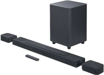 soundbar jbl bar 1000 wifi Bluetooth dolby atmos multibeam 3d zvuk bezdrôtový subwoofer super kvalita