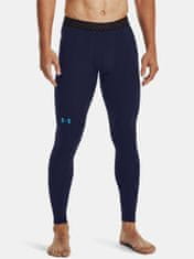 Under Armour Legíny UA ColdGear Rush Leggings-NVY M