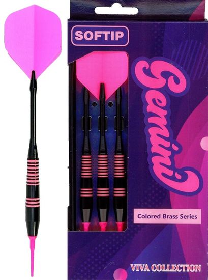 POWERDART ŠIPKY POWERDART GEMINI-PINK 18 gramov