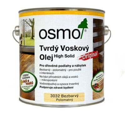 OSMO  TVRDÝ VOSKOVÝ OLEJ ORIGINÁL