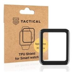 Tactical TPU Folia/Hodinky pre Apple Watch 7 41mm/Watch 8 41mm - Čierna KP22835