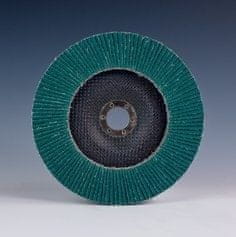 3M Lamelový disk (kónický) 577F AZ, zelený, 125 mm x 22 mm, P40