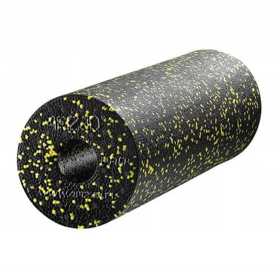 4FIZJO Masážny valček EPP 45 cm (Foam Roller), čierna a žltá