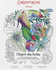 Caran´d Ache Kniha - omaľovánky "L'Esprit des Alpes", 454.802