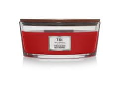 Woodwick Vonná sviečka s dreveným knôtom Ellipse Crimson Berries 453,6 g