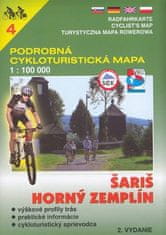 Šariš, Horný Zemplín 1:100 000