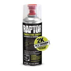 RAPTOR RAPTOR 2K ČIERNY SPREJ 400ml Chráni pred mechanickým poškodením a je odolný voči škvrnám