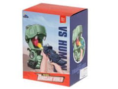 KIK KX5545 Detská hra streľba na terč 2 zbrane + 20 loptičiek dinosaurus