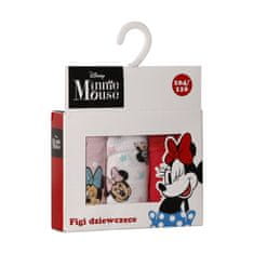 E plus M 3PACK dievčenské nohavičky Minnie viacfarebné (52 33 9885) - veľkosť 116