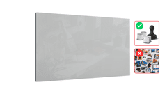 Allboards Skleněná tabule 100 x 80 cm ALLboards COLOR TS100x80GREY