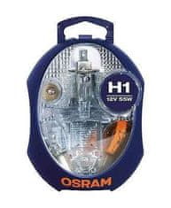 Osram OSRAM sada autožiaroviek H1, náhradných žiaroviek a poistiek