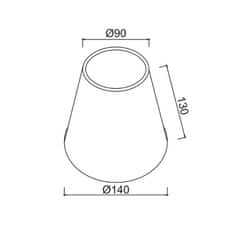 ACA ACA Lighting Mix a amp; Match tienidlo DL761SHE14