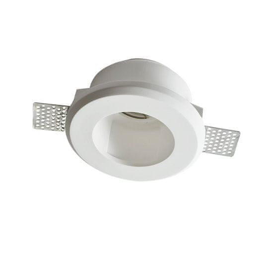 ACA ACA Lighting Gypsum zapustené bodové sadrové svietidlo G90021C