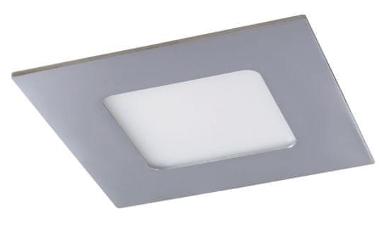 Rabalux LED zápustné stropné svietidlo Lois 3W | 170lm | 4000K | IP44 | 9cm - chróm