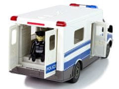Lean-toys Diaľkovo ovládaný policajný Mercedes Sprinter Policeman Blue