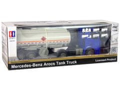 Lean-toys R/C Mercedes Arocs cisterna modrá 1:26 Voda