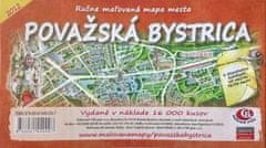 Mapa mesta Považská Bystrica