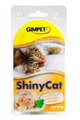 Gimpet mačka konz. ShinyCat tuniak / kura 2x70g