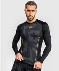 VENUM Rashguard VENUM Razor Long Sleeve - čierny/zlatý