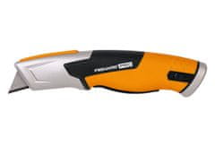 FISKARS Univerzálny nôž so zasúvateľnou čepeľou CarbonMax