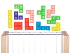 KIK Puzzle TETRIS stojaca hra 42 blokov KX5315