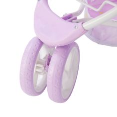Teamson Olivia's Little World - Kočík pre bábiku Twinkle Stars Princess 2 v 1 - fialový
