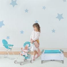 Teamson Olivia's Little World - Detská súprava pre bábiky 3 v 1 - modrá a biela
