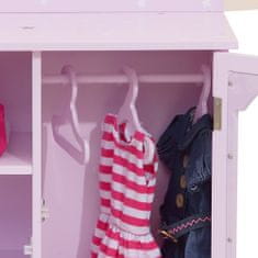 Teamson Twinkle Stars Princezná 18 bábik Fancy Closet s 3 vešiakmi