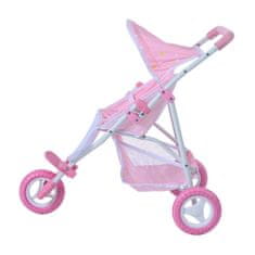 Teamson Olivia's Little World - Detský kočík pre bábiky Twinkle Stars - ružový