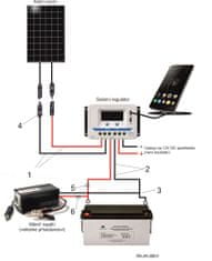 EPever Solárny regulátor PWM VS2024AU 50VDC/20A, 12/24V