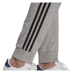 Adidas Nohavice sivá 188 - 193 cm/XXL Essentials Tapered Cuff 3 Stripes