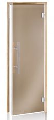 Horavia Dvere do sauny "A" Lux 9x21 Bronze 890x2090 mm jelša