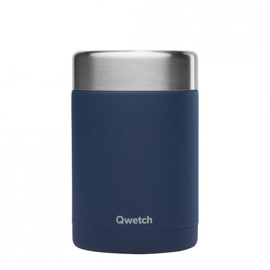 Qwetch Termoska na jedlo nerezová - Granite Blue 600 ml