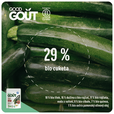 Good Gout BIO Ratatouille s quinou 3x 190 g