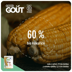 Good Gout BIO Kukurica s kačacím mäsom 3x 190 g