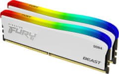 Kingston Fury Beast RGB sa 32GB (2x16GB) DDR4 3200 CL16