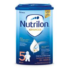 Nutrilon 5 Mlieko batoľacie 800 g, 35+