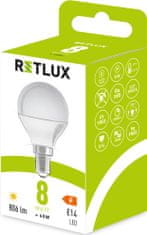 Retlux RLL 435 G45 E14 miniG 8W WW