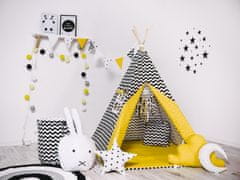 Elis Design Set teepee stan Cik Cak žltý