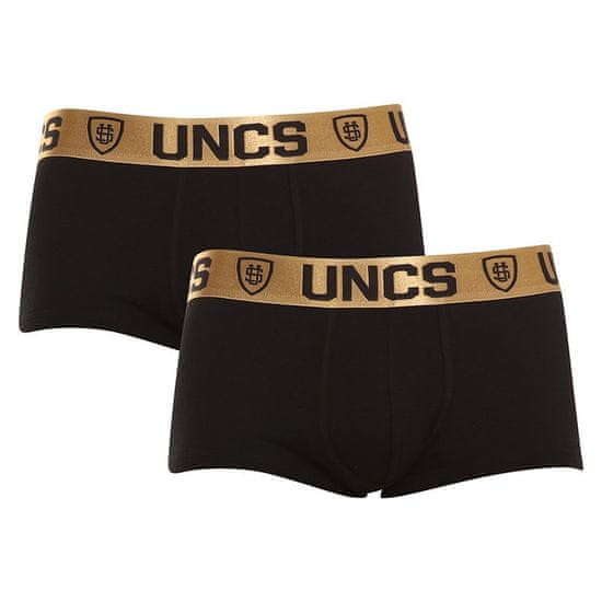 UNCS 2PACK pánske boxerky Goldman nadrozmer (21L170PSPP)