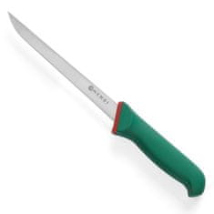 shumee Flexibilný nôž na filetovanie rýb zo surového mäsa Green Line 330mm Hendi 843321