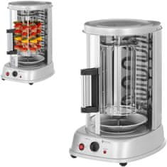 shumee MINI hriankovač kebab gril zeleninový gyros vertikálny 3v1 1500W Royal Catering RCGV-1400