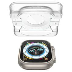 Spigen Ochranné Tvrdené Sklo Glas.Tr ”Ez Fit” 2-Pack Apple Watch Ultra 1 / 2 (49 Mm) Clear