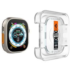 Spigen Ochranné Tvrdené Sklo Glas.Tr ”Ez Fit” 2-Pack Apple Watch Ultra 1 / 2 (49 Mm) Clear