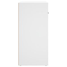 Petromila vidaXL Komoda biela 80x33x70 cm spracované drevo