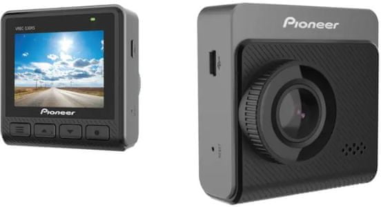 autokamera pioneer funkcia nahrávania videa v slučke full hd rozlíšenie držiak na sklo jednoduchá inštalácia